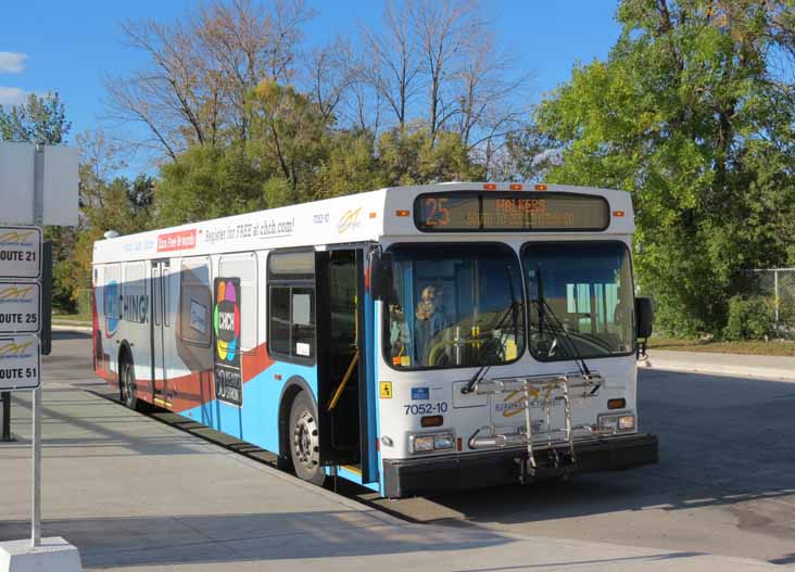 Burlington Transit New Flyer D40LF 7052-10